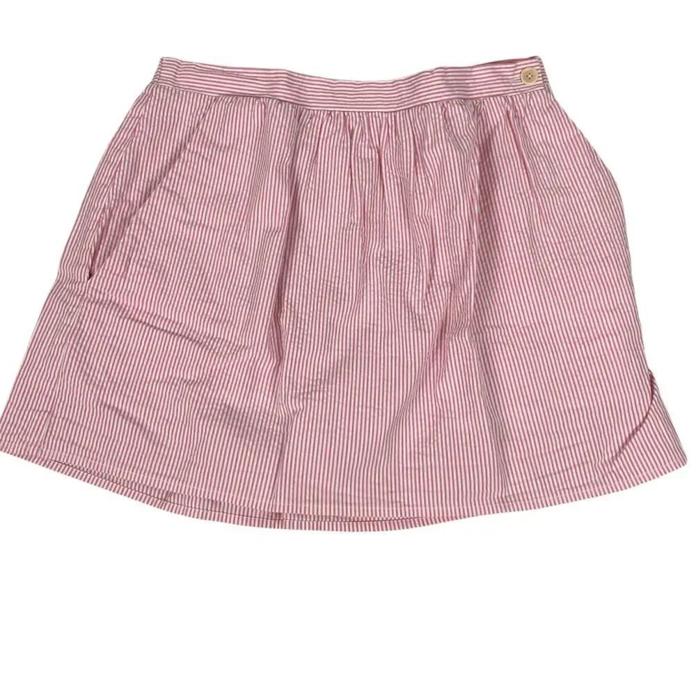 Lilly Pulitzer Mimosa Hotty Pink Lucky Seersucker Skirt size Small